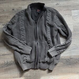 Moonshine Men's Gray Sweater sz l